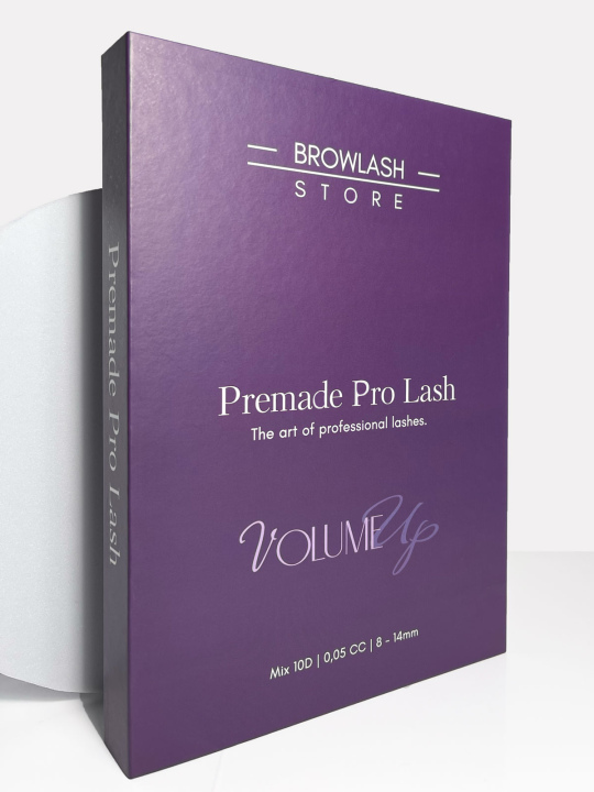Volume Up - Premade Pro Lash Mix 10D 0,05 CC