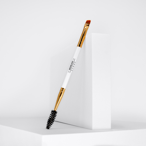 Brow Brush 2 in 1 White