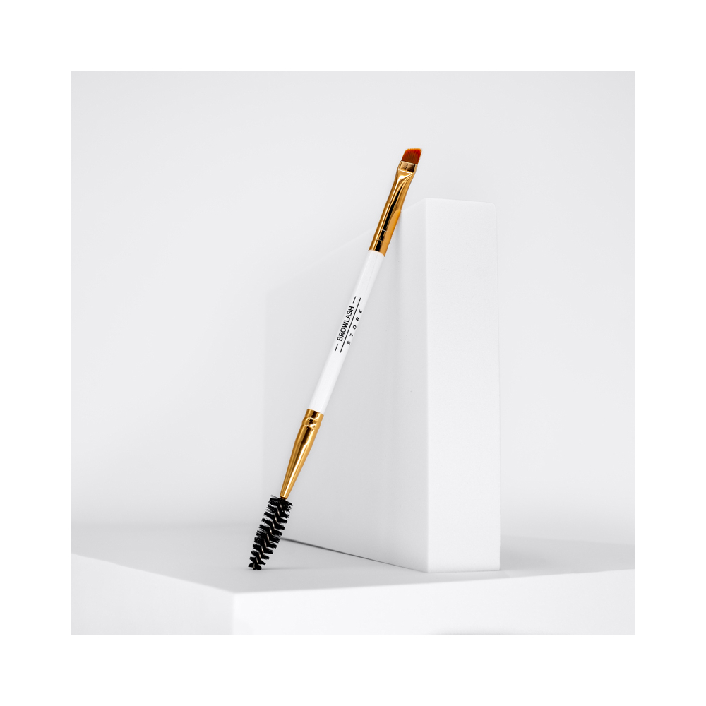 Brow Brush 2 en 1 White