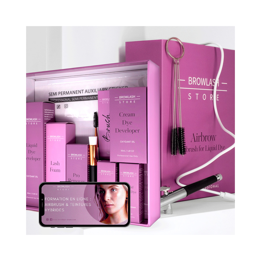 Hybrid Liquid Dye Set | Airbrow & Formation Airbrush En Ligne