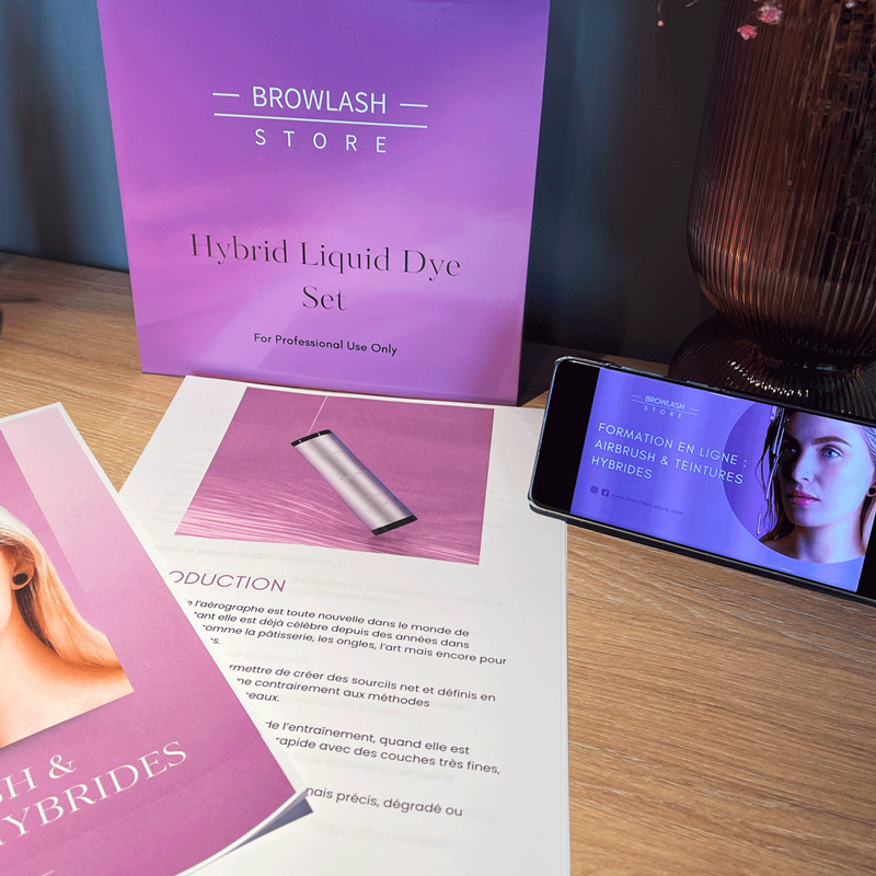 Hybrid Liquid Dye Set | Airbrow & Formation Airbrush En Ligne