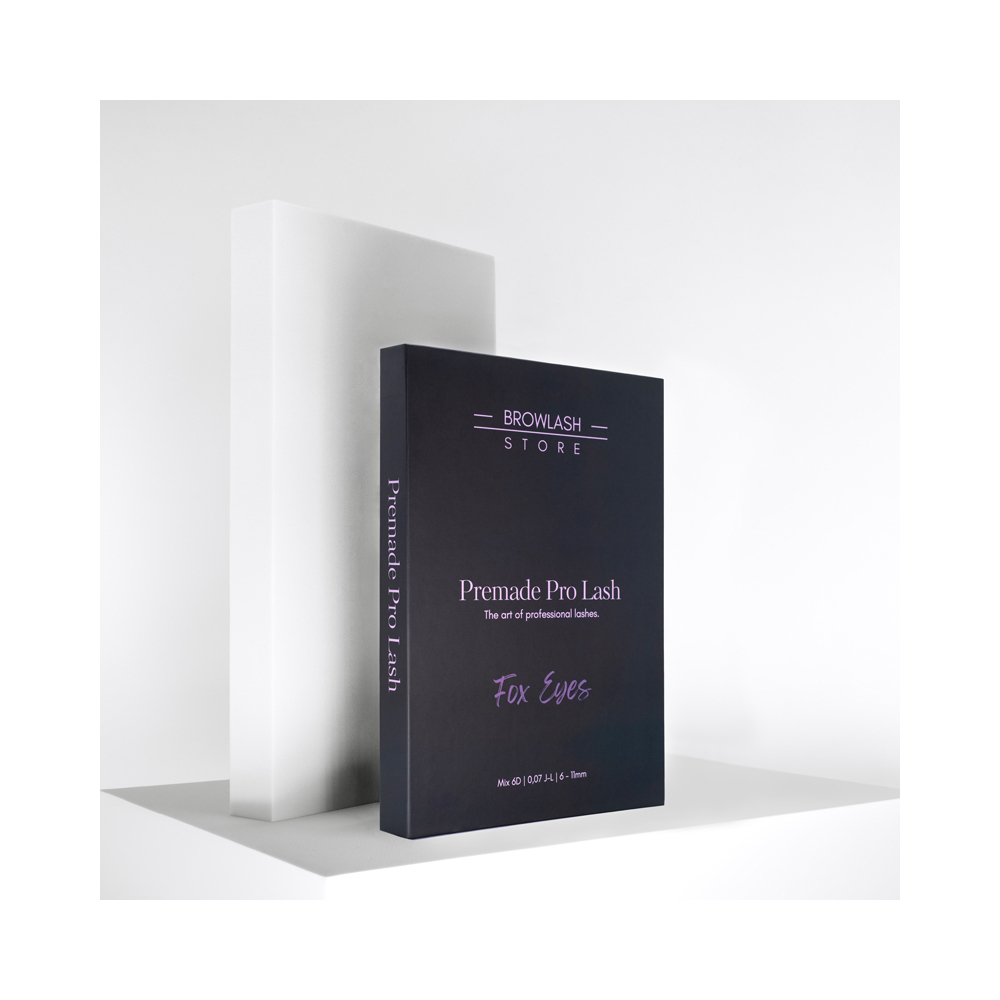 Fox Eyes - Premade Pro Lash Mix 6D 0,07 J-L