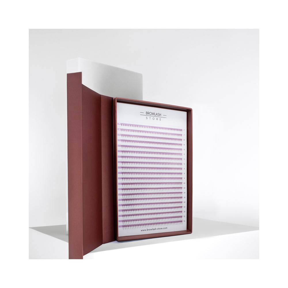 Cosy Brown - Premade Pro Lash Mix 4D 0,07 CC