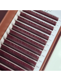 Burgundy 6-12mm Mix 0,07 CC ProLashes