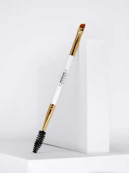 Brow Brush 2 in 1 White