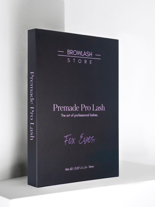 Fox Eyes - Premade Pro Lash Mix 6D 0,07 J-L