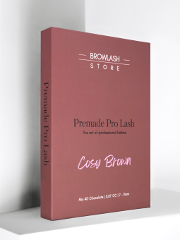 Cosy Brown - Premade Pro Lash Mix 4D 0,07 CC