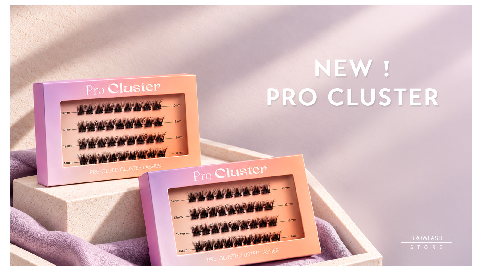 Pro Cluster : la pose de cils express pour les pros