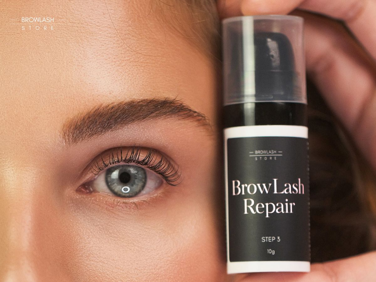 beschadigde wimpers na een wimperlifting